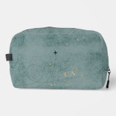 Trousse De Toilette Avion minimaliste Dusty Blue Monogram Voyage (Recto)