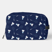 Trousse De Toilette Badminton Player Sports Pattern Monogram (Verso)