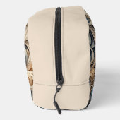 Trousse De Toilette Baroque Swirl Pattern in Blue & Gold (Droite)