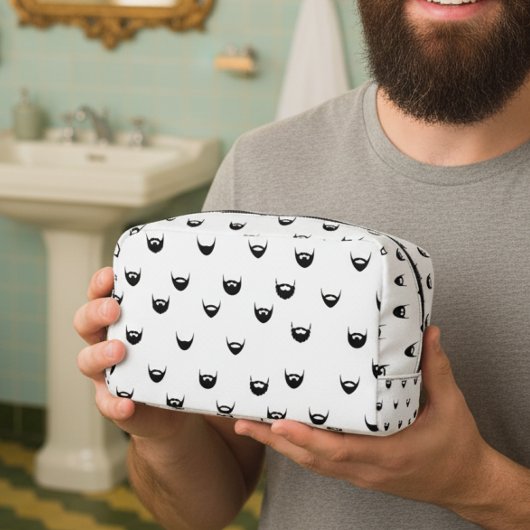 Trousse De Toilette Beard Maintenance Kit Bag | Funny Grooming Travel