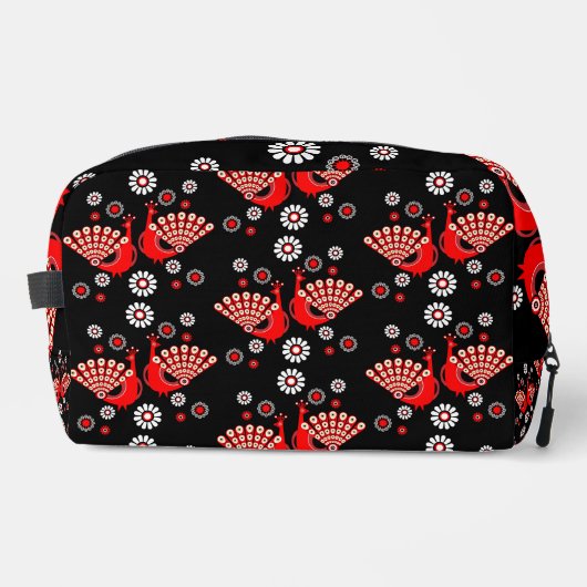 Trousse De Toilette Beau Peacock Art (Recto)