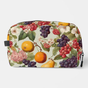 Trousse De Toilette Beaux fruits et Fleurs délicates à la française