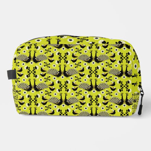 Trousse De Toilette Belle Peacock Art (Recto)