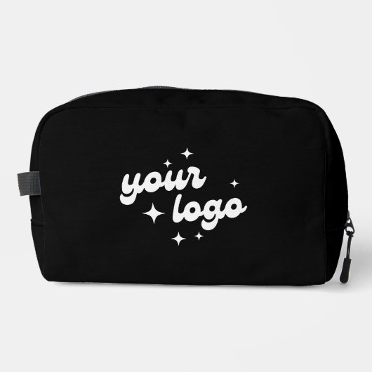 Trousse De Toilette Black Custom Logo Voyage d'affaires (Recto)