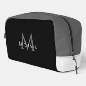 Trousse De Toilette Black Monogram – Groomsman Golf Weekend Travel (Coin droit)