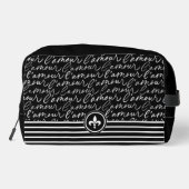 Trousse De Toilette Black & White "Paris drey" (Verso)