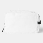 Trousse De Toilette Blanc Classique Simple Et Simple Couleur Solide (Verso)