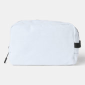 Trousse De Toilette Bleu doux blanc pastel couleur uni (Verso)