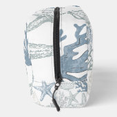 Trousse De Toilette Bleu Et Gris Estarfish Seashell Design Plage (Droite)