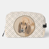 Trousse De Toilette Bloodhound Peinture rouge mignon odeur chien art (Verso)
