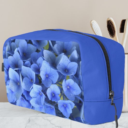 Trousse De Toilette Blue Hydrangea Petals Floral
