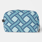 Trousse De Toilette Blue Lines Pattern (Recto)