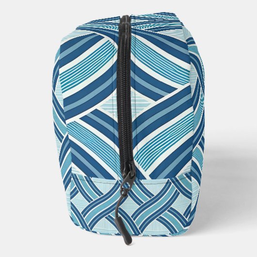 Trousse De Toilette Blue Lines Pattern (Droite)