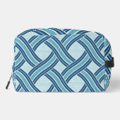 Trousse De Toilette Blue Lines Pattern (Verso)