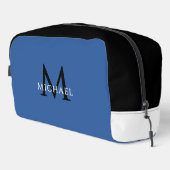Trousse De Toilette Blue Monogram – Groomsman Golf Weekend Travel (Coin droit)