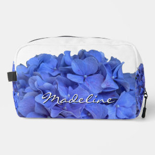 Trousse De Toilette Blue periwinkel élégantes hydrangées florales