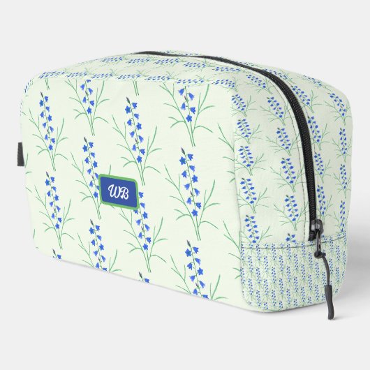 Trousse De Toilette Bluebells vert pâle (Coin droit)