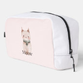 Trousse De Toilette Blush Pink Christmas Cat (Coin droit)
