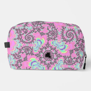 Trousse De Toilette Boho Hippie Unicorn Pastel Mandelbrot Fractal