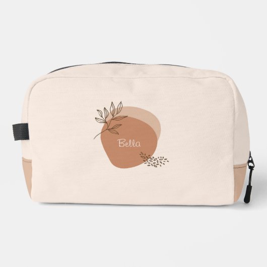 Trousse De Toilette Boho personnalisé moderne (Recto)