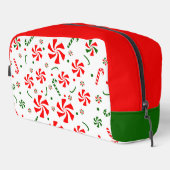 Trousse De Toilette Bonbons à la menthe de Noël (Coin droit)