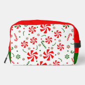 Trousse De Toilette Bonbons à la menthe de Noël (Verso)