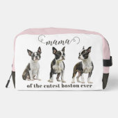 Trousse De Toilette Boston Terrier Chien Maman (Verso)