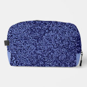 Trousse De Toilette Botanical Pattern in Blue 1 (Recto)