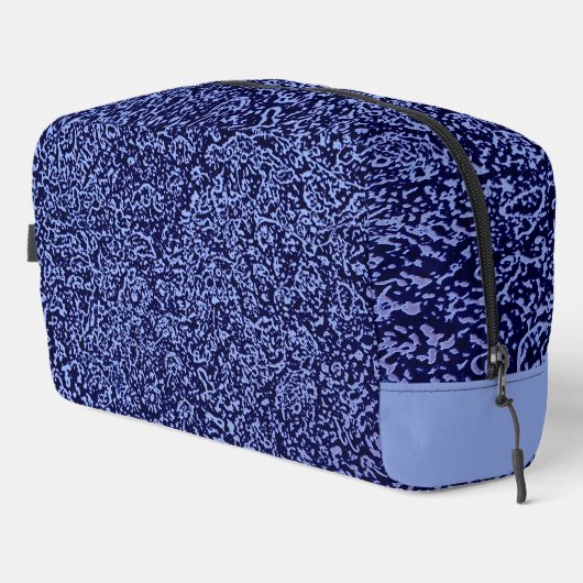 Trousse De Toilette Botanical Pattern in Blue 1 (Coin droit)