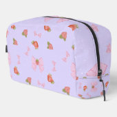 Trousse De Toilette Bow fraise (Coin droit)