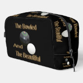 Trousse De Toilette Bowling De Pelouse Et Beau Drôle, (Coin droit)