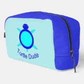 Trousse De Toilette Bright Blue Turtle Dude (Coin droit)