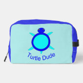 Trousse De Toilette Bright Blue Turtle Dude (Verso)
