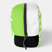 Trousse De Toilette Bright Summer Lime Green MidCentury Art Motif (Droite)