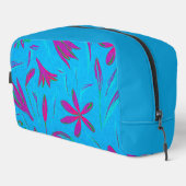 Trousse De Toilette Brise Fleur Bleu-vert (Coin droit)
