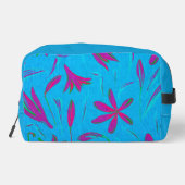 Trousse De Toilette Brise Fleur Bleu-vert (Verso)