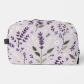 Trousse De Toilette Brocheurs de lavande - Articles de toilette Brodés (Recto)