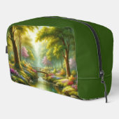 Trousse De Toilette Brook de printemps avec canards/fleurs (Coin droit)