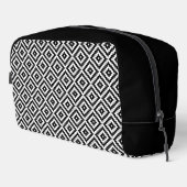 Trousse De Toilette BW Motif bloc symbole Aztec (Coin droit)