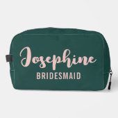 Trousse De Toilette Cadeau Cosmétique Personnalisé pour l'Enterrement  (Recto)