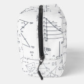 Trousse De Toilette Calculs mathématiques et formes Nom personnalisé (Droite)