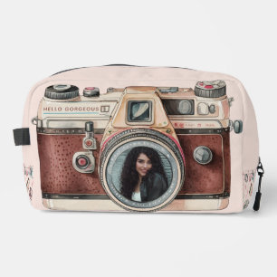 Trousse De Toilette Caméra vintage avec photo