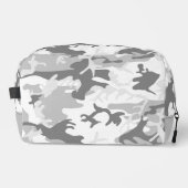 Trousse De Toilette Camouflage gris neige d'hiver, Militaire, Armée (Recto)