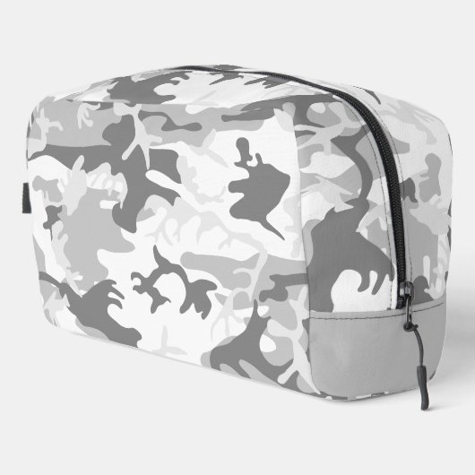 Trousse De Toilette Camouflage gris neige d'hiver, Militaire, Armée (Coin droit)