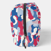 Trousse De Toilette Camouflage rouge blanc et bleu (Droite)