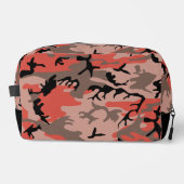 Trousse De Toilette Camouflage rouge et Brown, Armée (Recto)