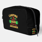 Trousse De Toilette Camping is Awesome Beer Make it Awesomer-67688 (Coin droit)