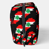 Trousse De Toilette Carte du Liban avec drapeau (Droite)