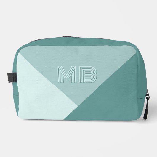 Trousse De Toilette Carte Pastel Seafoam Mint Mint Vert Turquoise (Recto)