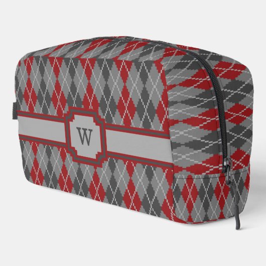 Trousse De Toilette Cendres et Braises Argyle (Coin droit)